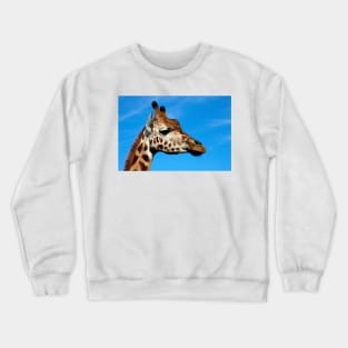 Giraffe Portrait Crewneck Sweatshirt